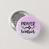 Gebedskrijger Roze Gradiënt Achtergrond Ronde Button 3,2 Cm (Voorkant /achterkant)