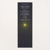 Gebedsmat, in het Engels & Spaans (voor & achter). Yogamat (Voorkant)