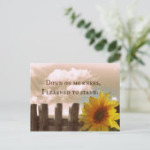 gebedsnota briefkaart (Staand voorkant)