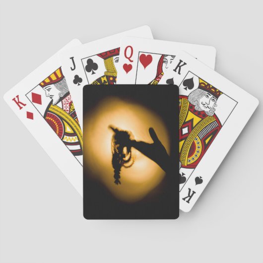 Gebedsrozenkrans Tasbeeh Pokerkaarten (Achterkant)