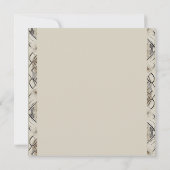 Gebedssjaal Tan Bar Mitzwa Kaart (Achterkant)