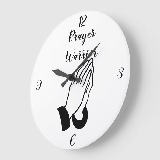 Gebedsstrijder biddende donder_baai grote klok (Hoek)