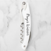 Gebedsstrijder biddende donder_baai kurkentrekker (Voorkant)