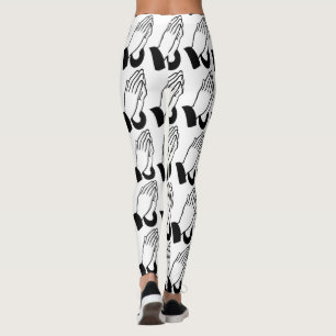Gebedsstrijder biddende donder_baai leggings