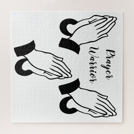 Gebedsstrijder biddende donder_baai legpuzzel (Horizontaal)