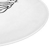 Gebedsstrijder biddende donder_baai snijplank (Hoek)