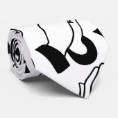 Gebedsstrijder biddende donder_baai stropdas (Opgerold)