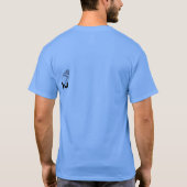 Gebedsstrijder biddende donder_baai t-shirt (Achterkant)