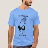 Gebedsstrijder biddende donder_baai t-shirt (Voorkant)
