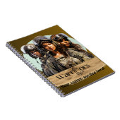 Gebedsstrijder Spiraal Notebook  Notitieboek (Rechterzijde)