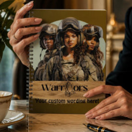 Gebedsstrijder Spiraal Notebook Notitieboek