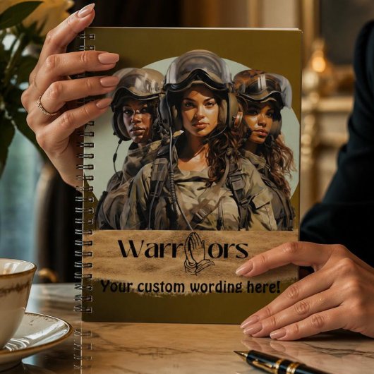 Gebedsstrijder Spiraal Notebook  Notitieboek