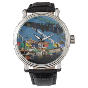 Gebedsvaantjes en chortens horloge