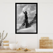 Gebeeld van Christus in de Andes 1904 Poster (Keuken)