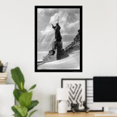 Gebeeld van Christus in de Andes 1904 Poster (Thuiskantoor)