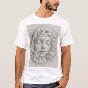 Gebeeldhouwd T-shirt