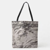 Gebeeldhouwde architectonische details tote bag (Voorkant)