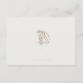 gebeeldhouwde twijg off-white bruiloft details kaa informatiekaartje