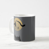 Gebeeldmerkte Volle Maan Koffiemok (Voorkant links)