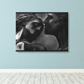 Gebeiteld Eeuwigheid #Abstract #Liefde #Voelt #Sta Canvas Afdruk (Insitu (Houten vloer))