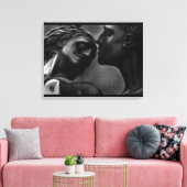 Gebeiteld Eeuwigheid #Abstract #Liefde #Voelt #Sta Canvas Afdruk (Insitu (Woonkamer))