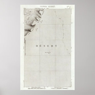Gebel Gebei, Egypte Poster