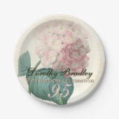 gebergte 95e verjaardag PP Papieren Bordje (Voorkant)