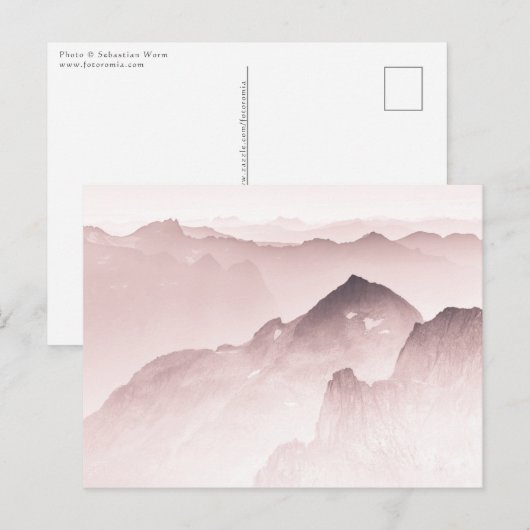 Gebergte Noorwegen Briefkaart (Voorkant / Achterkant)