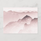 Gebergte Noorwegen Briefkaart (Voorkant)