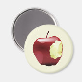 Gebeten appel magneet (Voorkant / Achterkant)