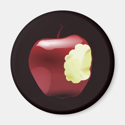 Gebeten appel magneet (Voorkant)