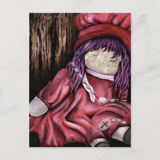 gebeten. baby pop. briefkaart (Voorkant)