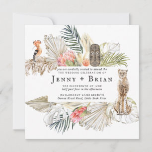 Gebetoverd Afrikaans Safari   Botanische bruiloft 