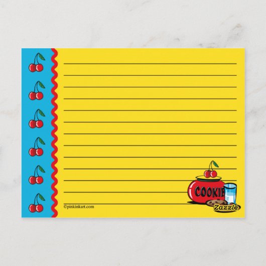 Gebeurt in Oma's Keuken Recept Kaart (Achterkant)