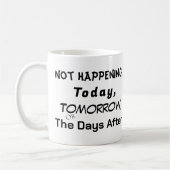 Gebeurt niet, P = 0 Koffiemok (Links)