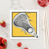 Gebeurtenis bij Lacrosse Party Servet (Insitu)