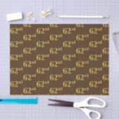 Gebeurtenis bruin, Faux Gold 62e (62e) Tissuepapier (Craft)