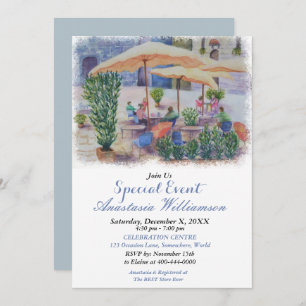 GEBEURTENIS BUITEN HUISPARTIJ INVITE KAART