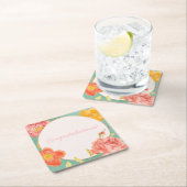  gebeurtenis Floral Kartonnen Onderzetters (Insitu)