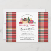 Gebeurtenis met kerstfeestdagen voor favoriete fee kaart (Voorkant)