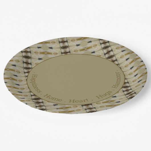 Gebeurtenis moderne en inspirerende ontwerper papieren bordje (Gekanteld)