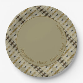 Gebeurtenis moderne en inspirerende ontwerper papieren bordje