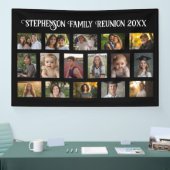 Gebeurtenis of familiereünie 16 Photo Collage Bann Spandoek (Beurs)