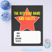 Gebeurtenis of Gig-flyer Flyer (Enkel)