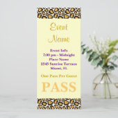 Gebeurtenis of uitnodiging van een partij (Staand voorkant)