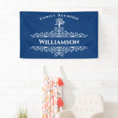 Gebeurtenis over familie reünie Elegant Tree Spandoek (Insitu)