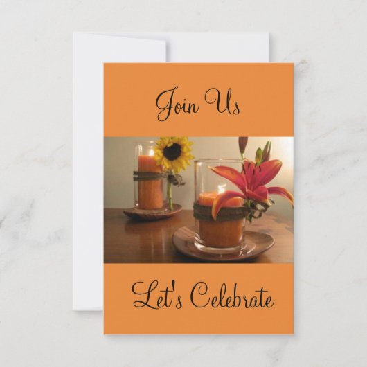 ***** GEBEURTENIS ***PARTIJ** INVITE KAART (Voorkant)