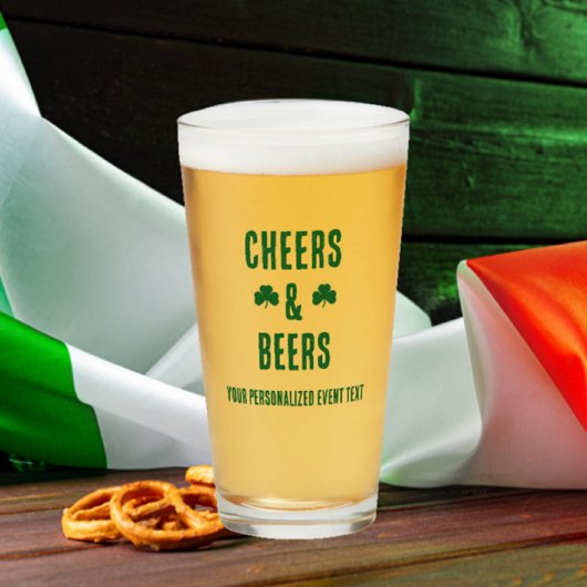 Gebeurtenis van de Cheers and Beers Party Glas