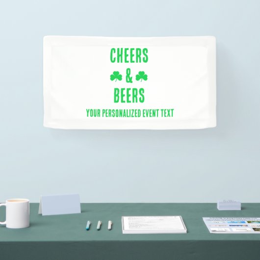 Gebeurtenis van de Cheers and Beers Party Spandoek (Beurs)