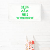 Gebeurtenis van de Cheers and Beers Party Spandoek (Insitu)